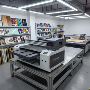 UV Flatbed <b>Printer</b> 900x600mm <b>with</b> <b>Camera</b> Positioning I3200 Head for Phone Case Acrylic Glass Metal Leather 3 Years Warranty - Product Image 2
