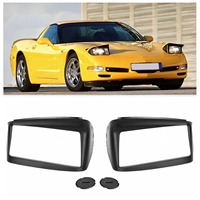Pour Chevrolet Corvette C5 1997-2004, paires de bords de phares et kit de fiches