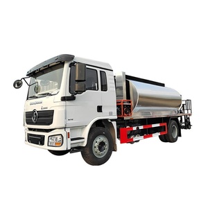 Camion épandeur d'asphalte SHACMAN L3000, camions pulvérisateurs de bitume chauffés à vendre - Product Image 4
