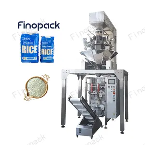 Low Cost 3Kg Rice Auto Packing Machine Packing Machine For Sugar Salt Flour Bags Rice Sugar Adiastable Packing Machine 500Gram