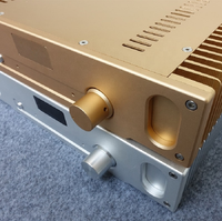 Boîtier amplificateur hi-fi personnalisé en aluminium Style Vintage, boîtier pour amplificateur de puissance Audio, DIY, new BRZHIFI HD1969