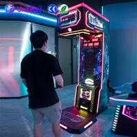 Owatch Boxing Overload Arcade Punch Machine, équipement de jeu d'arcade à monnayeur sur le thème du sport pour parcs d'attractions et centres de jeux