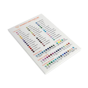 Juego Completo <span class=keywords><strong>de</strong></span> Gemas Sintéticas <span class=keywords><strong>de</strong></span> Color DK113 A para Exhibición en Joyerías, Herramientas Profesionales para Joyería - Product Image 4
