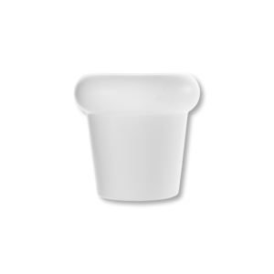 Vase cylindrique à large ouverture (M) <span class=keywords><strong>Pot</strong></span> <span class=keywords><strong>de</strong></span> fleurs/vase en plastique pour la décoration <span class=keywords><strong>de</strong></span> la maison/du mariage (effet <span class=keywords><strong>de</strong></span> texture céramique) - Product Image 3