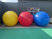 Ballons gonflables publicitaires de fabricants d'origine, grands ballons flottants, ballons d'exposition, rouge, bleu, jaune