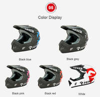 Casque de moto tout-terrain MOON de haute qualité, en fibre de verre, demi-visage, ouvert