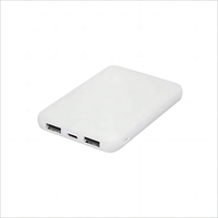 Pengisi daya ponsel portabel, Charger HP saku pengisian cepat, ukuran kartu kredit harga bagus, Bank daya ukuran kecil 5000mAh