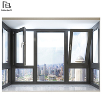 Ventanas Abatibles y Oscilobatientes de Aluminio con Diseño Moderno, Estilo Abatible, Calificadas por Energy Star, Aislamiento Térmico