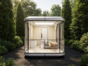 Système de contrôle intelligent pour cabine futuriste en forme de capsule spatiale pour hôtels et sites de <span class=keywords><strong>vacances</strong></span> en plein air - Product Image 1