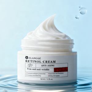 Crème Visage au Rétinol et à l'Aloe Vera avec Logo Personnalisé 50ml Traitement <span class=keywords><strong>Anti</strong></span>-Rides Raffermissant pour les Rides Profondes Lifting Éclaircissant <span class=keywords><strong>Anti</strong></span>-Âge - Product Image 1