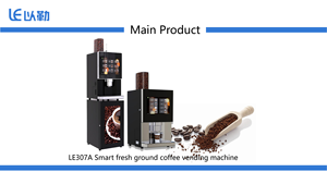 Distributeur automatique de café intelligent sur table, distributeur automatique de café à fort rendement pour le service de café au bureau - Product Image 2