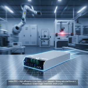 Alimentation électrique à découpage industrielle SMPS, alimentation 12V 24V à tension constante pour machines et équipements - Product Image 1