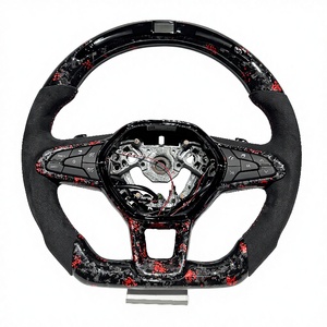 <span class=keywords><strong>Volant</strong></span> en fibre de carbone forgée rouge pour Renault <span class=keywords><strong>Clio</strong></span> <span class=keywords><strong>5</strong></span>, DIY avec Alcantara, accessoires pour auto pour <span class=keywords><strong>Clio</strong></span> <span class=keywords><strong>5</strong></span>, <span class=keywords><strong>Clio</strong></span> 4, Megane, neuf - Product Image 1