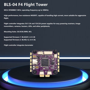 อุปกรณ์เสริมเครื่องบินบังคับวิทยุ DIY แบบโรเตอร์คราฟต์ ชุดควบคุมการบิน F405 พร้อมทาวเวอร์ 55A 65A 4in1 Brushless ESC สำหรับโดรน FPV - Product Image 5