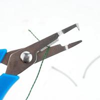 Ciseaux de pêche Hirisi en acier inoxydable pour couper la ligne tressée PE, accessoires de pêche à la carpe JD10