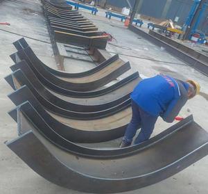 Q235 lớp bê tông đúc sẵn H chùm máy t chùm/Thép Carbon H bài viết hàn cắt cho xây dựng - Product Image 5