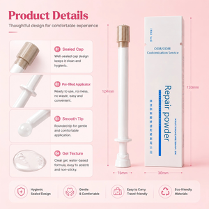 Polvere per Cura Intima <span class=keywords><strong>Femminile</strong></span> con Estratti Erboristici e Logo Personalizzato, Delicata e Confortevole per l'Igiene Quotidiana - Product Image 6