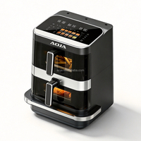 Four à Friture à Air Chaud Numérique 3-en-1 (7L+5L) – Grande Vente sur Alibaba – Prise en Charge du Logo Personnalisé, OEM, ODM – Cuisson Multi-Plats pour Toute la Famille