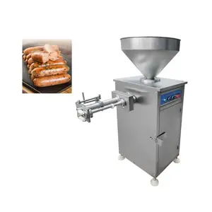 Good quality Pneumatic quantitative sausage making machine sausage stuffer filling machine with automatic kink