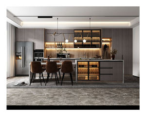 Сделано в Китае, новейший дизайн деревянного шкафа, американские кухонные двери из орехового дерева - Product Image 6