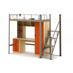 Short Delivery Time Executive Modern Student Dormitory Furniture School Metal Adults Children <b>Bunk</b> Bed for Sale - Product Image 5