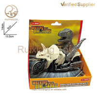 Nouveau design de jouet de moto T-Rex en plastique véhicule animal inertiel jouet pour garçons enfants modèle de voiture camion jouet