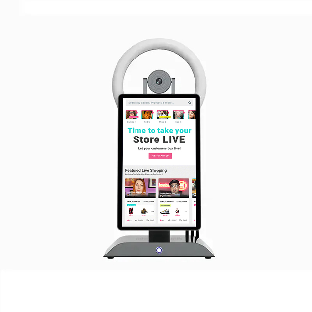 18.5" Smart Android 11 Shopping Live Streaming Machine Support Remote Live Broadcast Video Conference Device Broadcasting Equipm