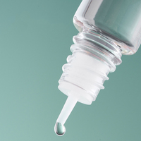 Bouteilles de gouttes ophtalmiques en plastique PET de 10ml 15ml 20ml 30ml 40ml 50ml 60ml 80ml 100ml 120ml. Flacon compte-gouttes en plastique pour jus liquide d'huile