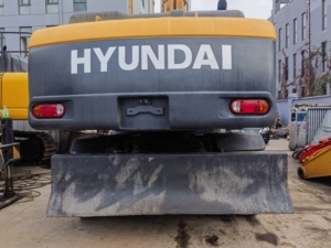 Excavatrice utilisée originale du Japon Hyundai 210w 9 21ton Hyundai 210w 9 excavatrice de roue d'occasion à vendre - Product Image 6