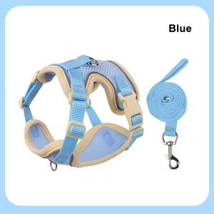 Set de Arnés y Correa de Malla Transpirable y Colorido para Perros y Gatos con Logo Personalizado para Perros Pequeños y Medianos - Product Image 5