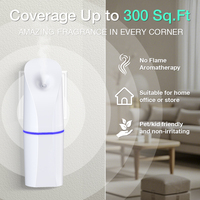 Diffuseur d'huiles essentielles électrique silencieux de 100 ml en plastique sans eau pour la maison, le bureau et l'hôtel, diffuseur mural portable à brancher