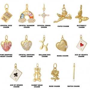 Collier pendentif DIY décontracté en acier inoxydable plaqué or 14k 18k, anti-ternissement, personnalisé, pour hommes et femmes - Product Image 2