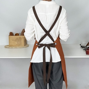 Bền Bông Vải Làm Việc Tạp Dề Tái Sử Dụng Với Đa-Túi Và Cross-Trở Lại Dây Đeo Phù Hợp Với Tất Cả Các Kích Thước Cơ Thể Công Cụ Làm Việc Tạp Dề - Product Image 4