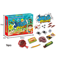 Kits de farces - Boîte de blagues originales - Coffret cadeau amusant - Cadeaux de fête - Blagues pratiques - Jouets en plastique