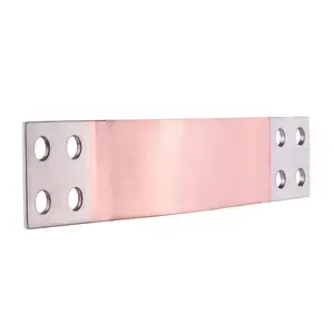 Low Price Flexible Copper Busbar Copper Busbar Process Copper Braided Busbar