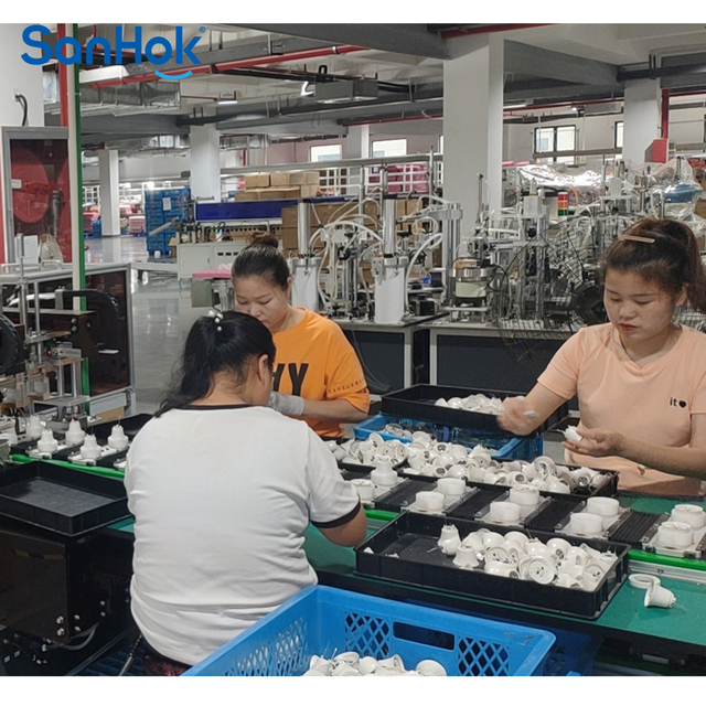 Fully Automatic LED Bulb Assembly Line With Aging Line Laser Marking Machine