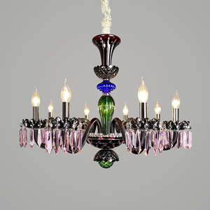 european style Luxury Hotel Villa Lobby Hanging Lamp Crystal Glass Chandelier Pendant <b>Light</b> <b>for</b> <b>Living</b> <b>Room</b> - Product Image 5