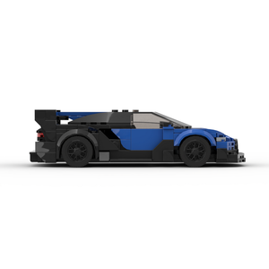 MOC M03017C Coche de Ciudad de Alta Velocidad, Campeón de Carreras, Superauto Clásico, Bloques de Construcción, Ladrillos de Carreras, Súper Técnica, Garaje Creativo, Set DIY - Product Image 3