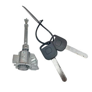 Cilindro de Cerradura de Puerta Lateral del Conductor para Honda Civic 04921-TBA-A01, Cerradura Cilíndrica de Aluminio Gris para Modelos 2016-2021 - Product Image 3