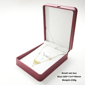 קופסת תכשיטים יוקרתית, עבודת יד, מעור, קופסת תכשיטים לנסיעות, קופסת תכשיטים עם לוגו בהתאמה אישית, סט קופסאות תכשיטים לטבעות - Product Image 5