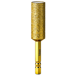 Broca de diamante de 16 mm con vástago hexagonal y refrigeración en seco para perforación de azulejos cerámicos y mampostería - Product Image 1