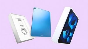 Tablet PC Profesional <span class=keywords><strong>iPad</strong></span> Air 5 de 10.9 Pulgadas, Grado A+, Usada, 2022, con 64GB/256GB, Wi-Fi, Desbloqueada, <span class=keywords><strong>Segunda</strong></span> <span class=keywords><strong>Mano</strong></span>, Original - Product Image 4