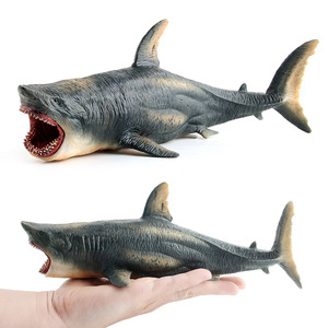 Nuovo Modello Grande di Megalodonte per Bambini, Squalo Mangia-Umani, Grande Squalo Bianco, Esposizione Statica - Product Image 3