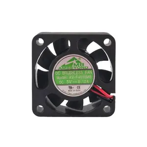 Ip65 Flow 12v With Filter Dc 5v 4010 UL Two Ball Bearing Aluminum Blade Cooling Axial Fan 6 Inch For Electric Car Charger
