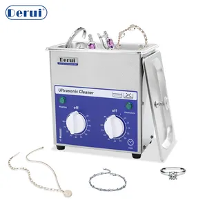 Haushalts Ultraschall reiniger Maschine für Prothesen Schmuck Brillen Dental Instruments Ringe Diamant