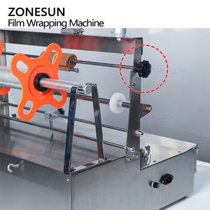 Máquina de Embalaje ZONESUN ZS-ACW88 Semiautomática de Sobremesa para Sellado de Cajas de Papel con Película BOPP, Celofán y Termoencogible - Product Image 5