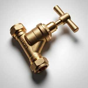 Vanne d'arrêt hydraulique en laiton de haute qualité 15mm 22mm, à souder, pour l'eau, OEM, manuelle - Product Image 2
