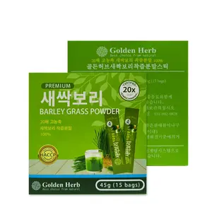 Organic Smooth Taste Korean barley grass powder For Enriches Daily Habit Natural Energy Boost