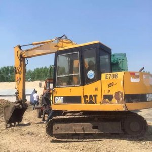 Excavadora CAT E70B usada original de segunda mano usada de alta calidad con precio barato - Product Image 1