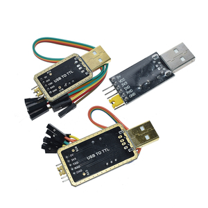 CH340โมดูล USB เป็น TTL CH340G อัพเกรดดาวน์โหลดแผ่นแปรงลวดขนาดเล็ก STC ไมโครคอนโทรลเลอร์บอร์ด USB เป็นอนุกรมแทน PL2303 - Product Image 1